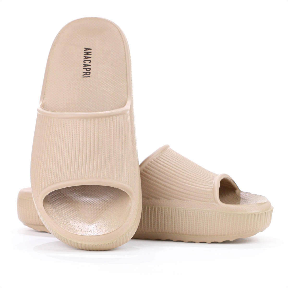 Chinelo Anacapri Nuvem Texturizado Injetado Bege - Feminino Bege 10