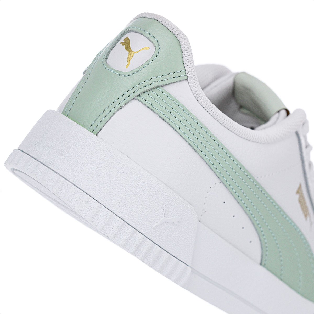Tenis Puma Carina L BDP Branco e Verde - Feminino Branco 8