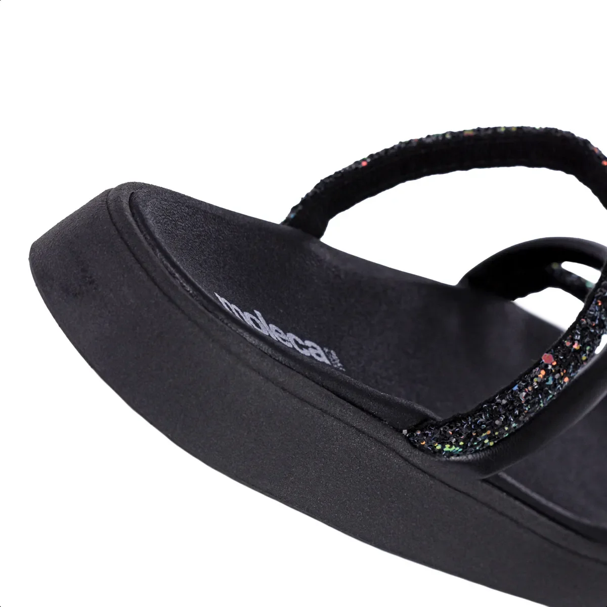 Sandalia Moleca Tira Tripla All Black - Feminino Preto 9