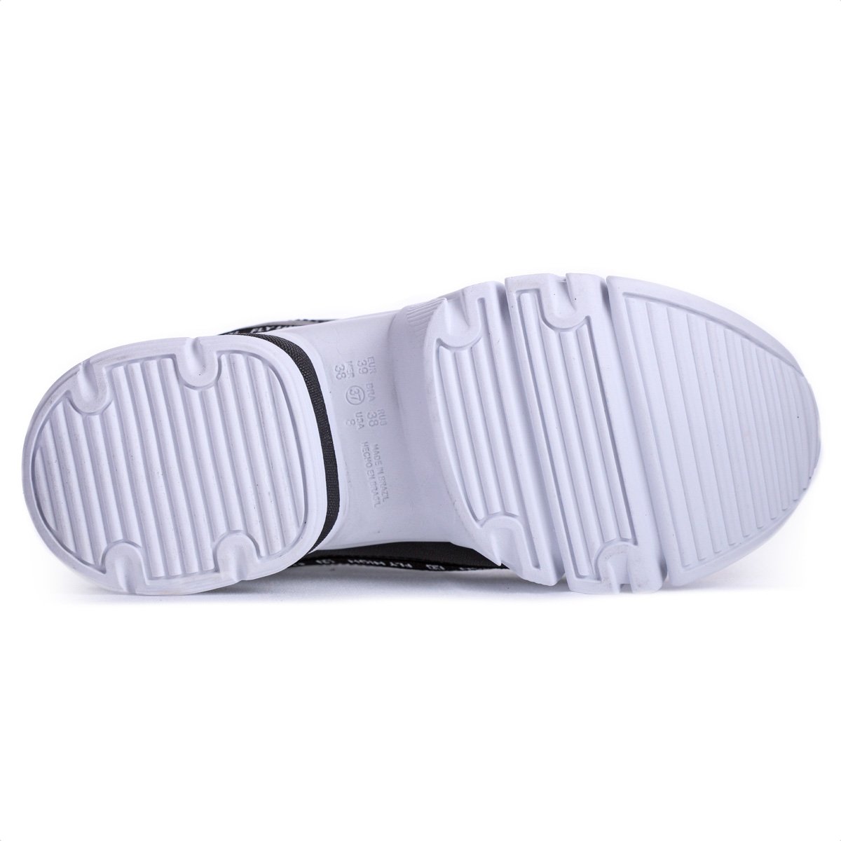 Tenis Ramarim Fly High Preto e Branco - Feminino Preto 6