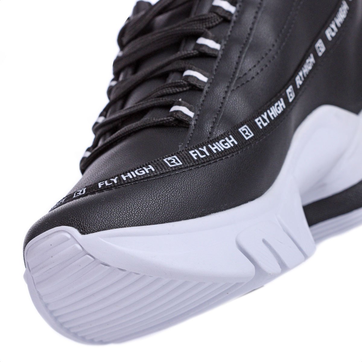 Tenis Ramarim Fly High Preto e Branco - Feminino Preto 7