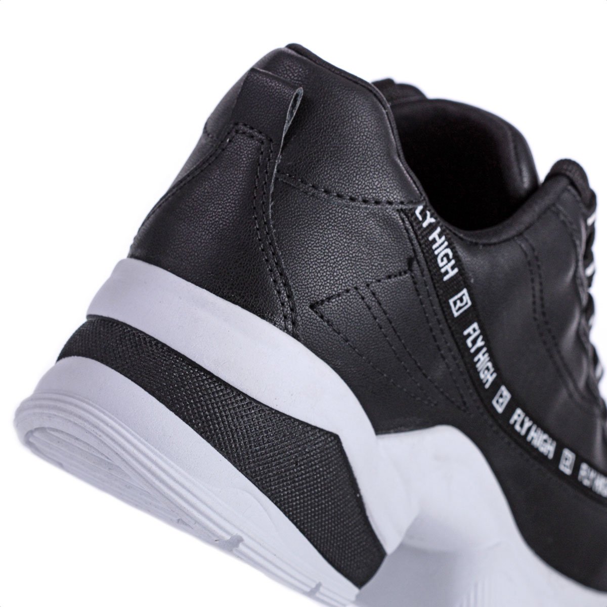 Tenis Ramarim Fly High Preto e Branco - Feminino Preto 8