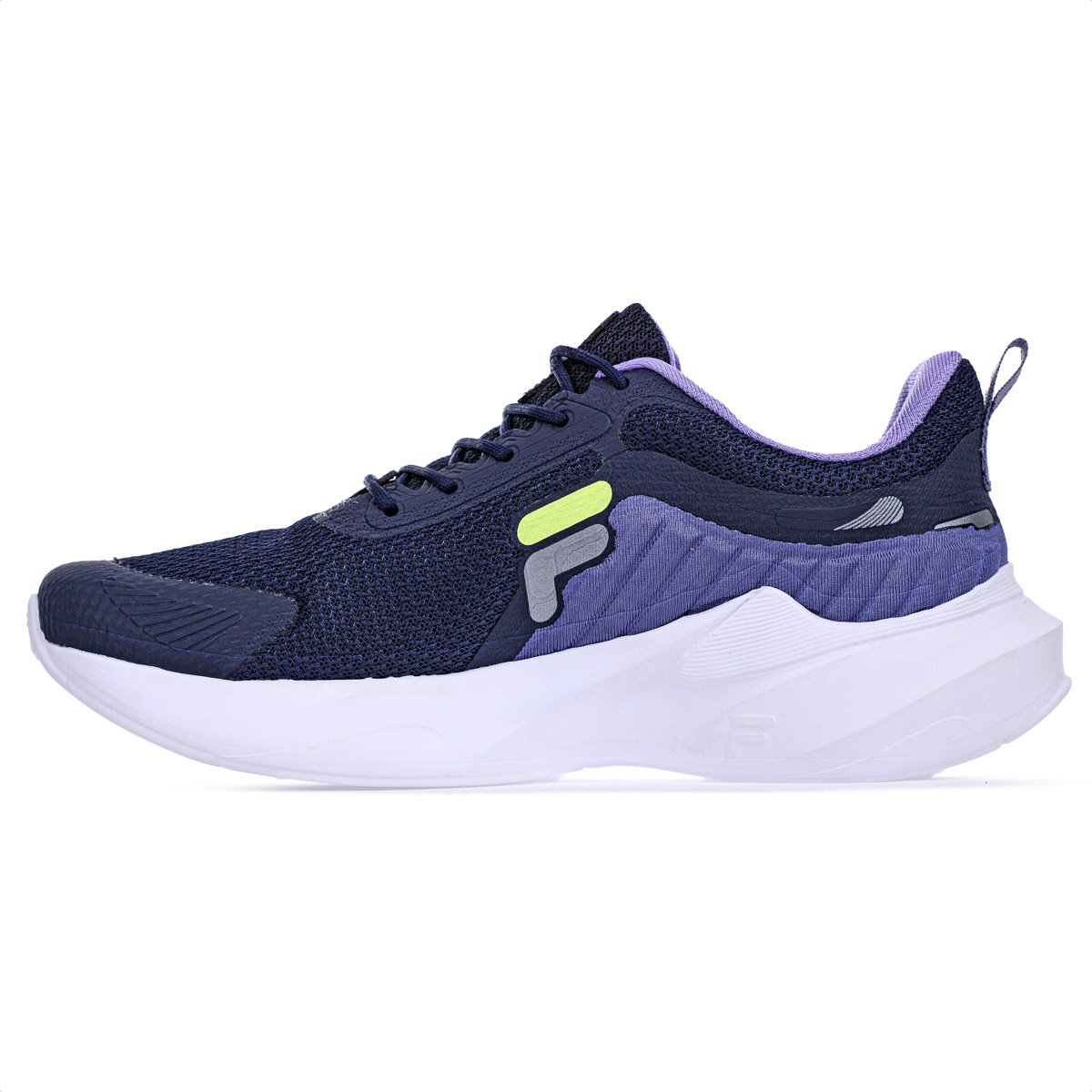 Tenis Fila Progress Lite Marinho e Lilas - Feminino Azul Marinho 2