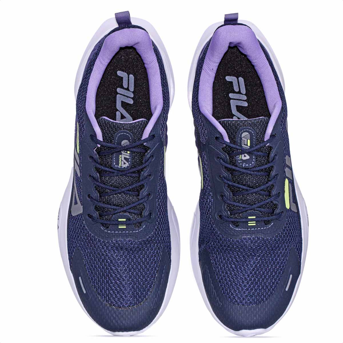 Tenis Fila Progress Lite Marinho e Lilas - Feminino Azul Marinho 5