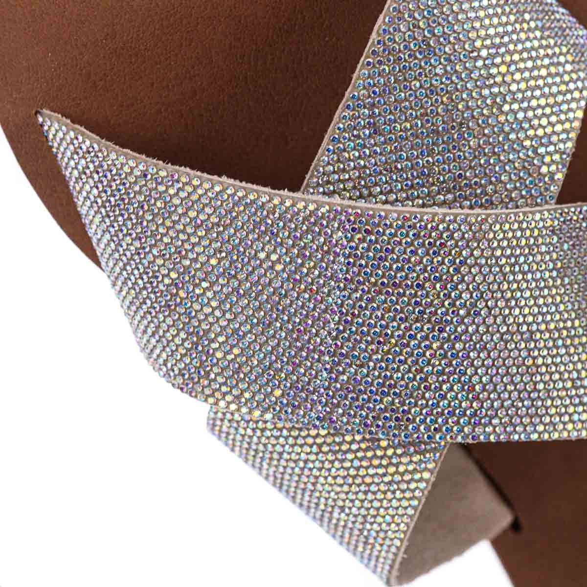 Rasteira Anacapri Brilho Multicolorido Marrom - Feminino Marrom 7