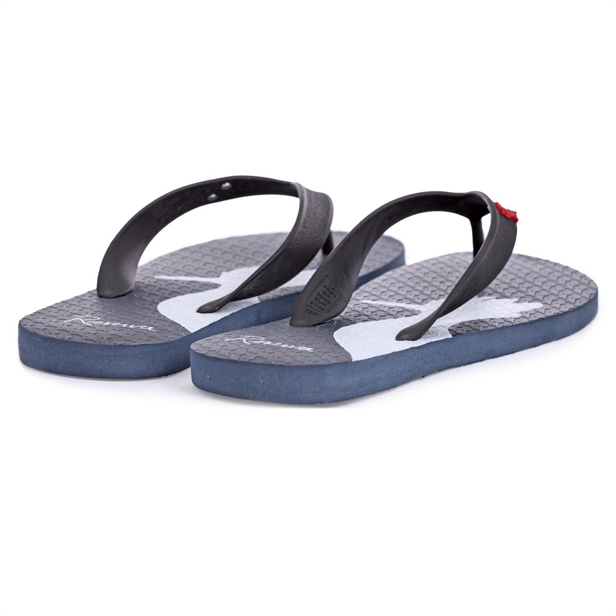 Chinelo Reserva PP Marinho e Branco - Masculino  Preto 6