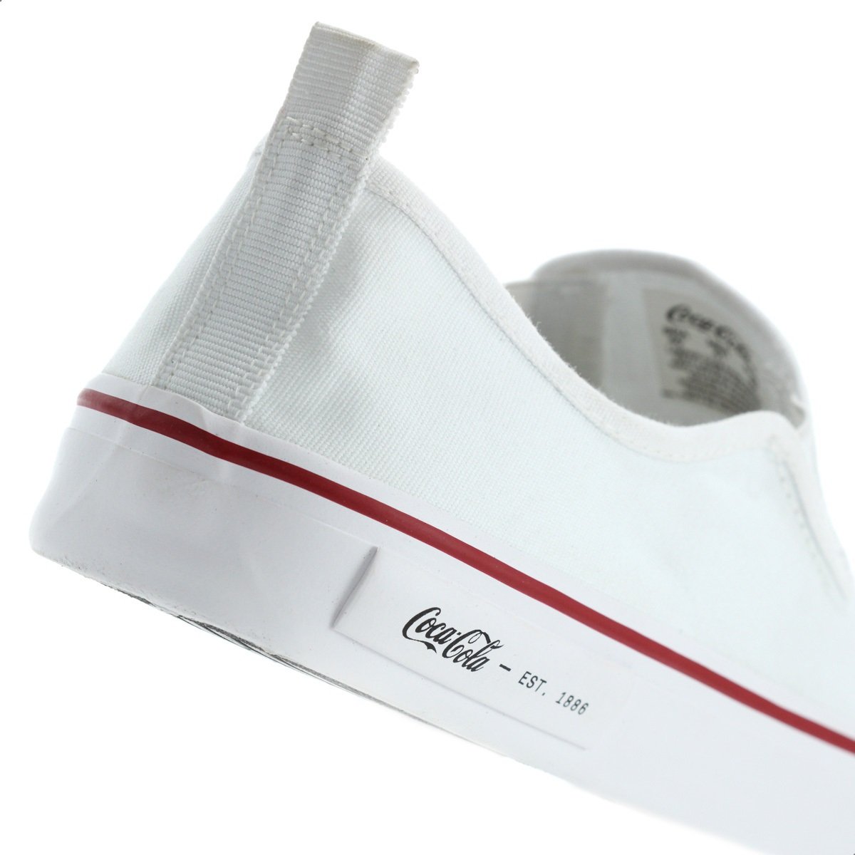 Tenis Coca Cola Iate City Branco e Vermelho - Masculino Branco 8
