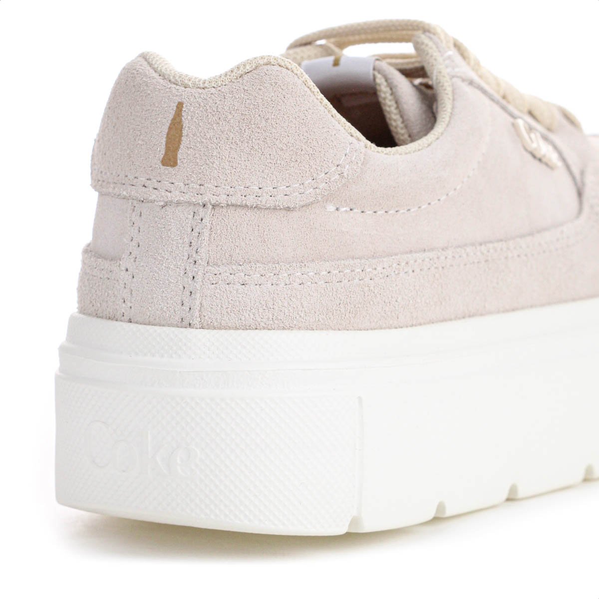 Tenis Coca Cola Rover Leather Bege - Feminino Bege 8
