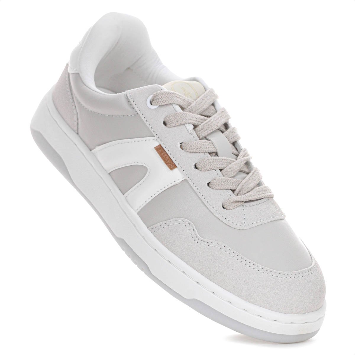 Tenis Anacapri AC1119 Virginia Fonseca Cinza e Branco - Feminino Cinza 5