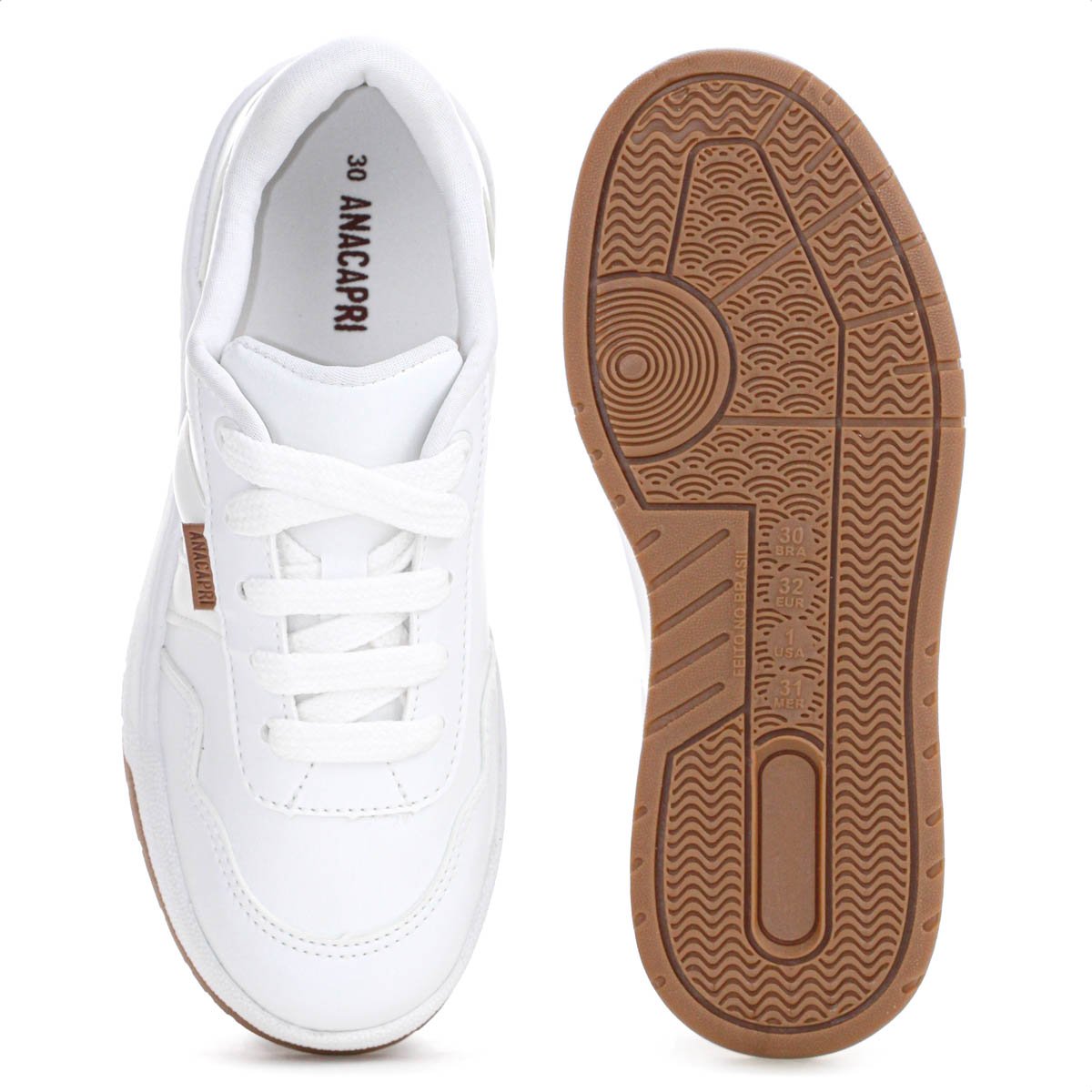 Tenis Anacapri AC1119 Virginia Fonseca Branco - Infantil Branco 4