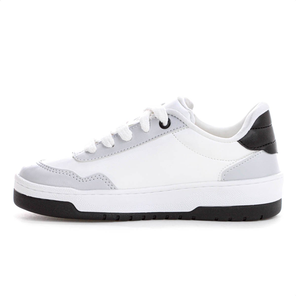 Tenis Anacapri AC1119 Virginia Fonseca Branco Preto e Cinza - Infantil Branco 2