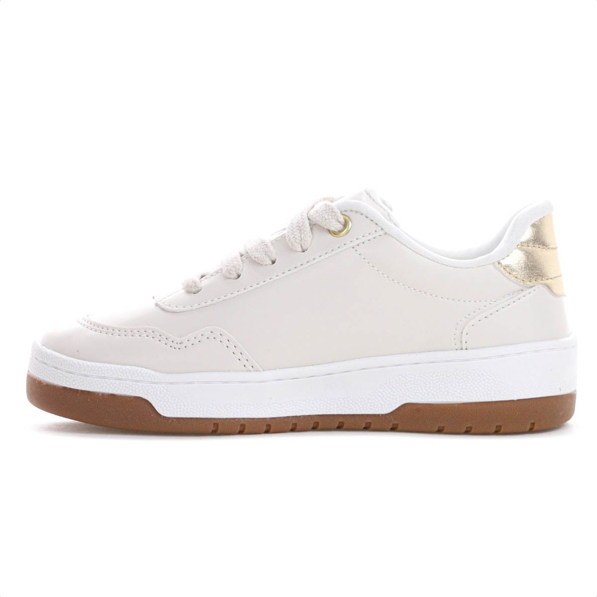 Tenis Anacapri AC1119 Virginia Fonseca Bege e Dourado - Infantil Bege 2