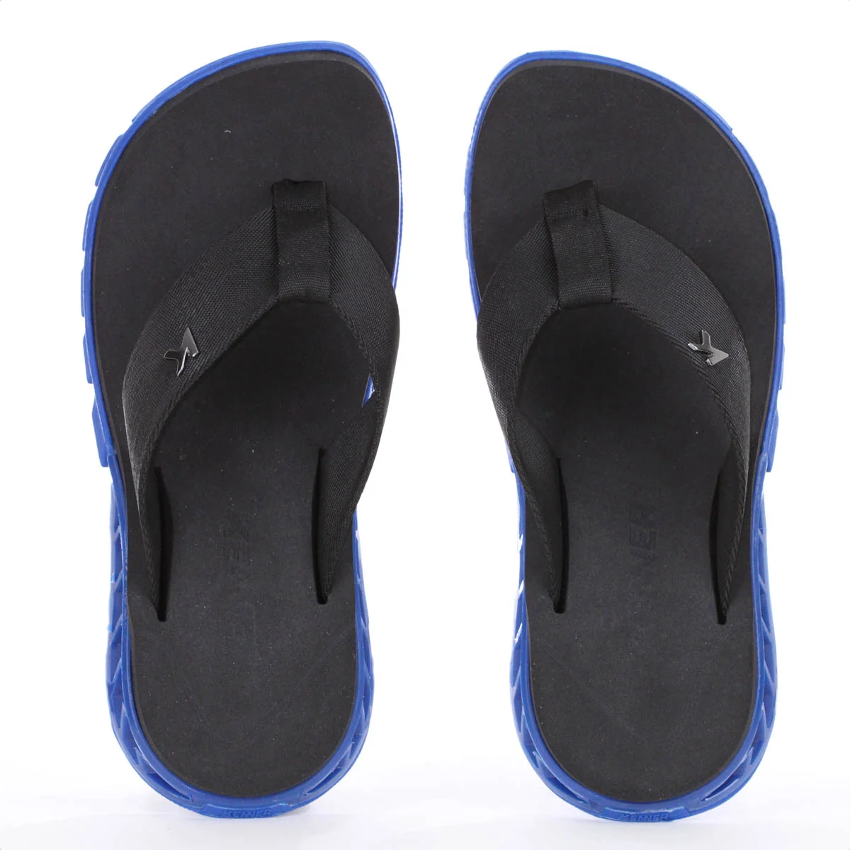 Chinelo Kenner Rakka Preto e Azul - Masculino