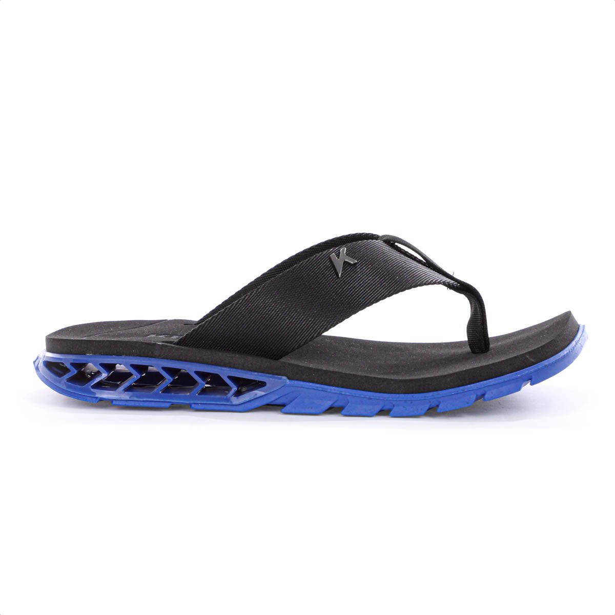 Chinelo Kenner Rakka Preto e Azul - Masculino Preto/Azul 3