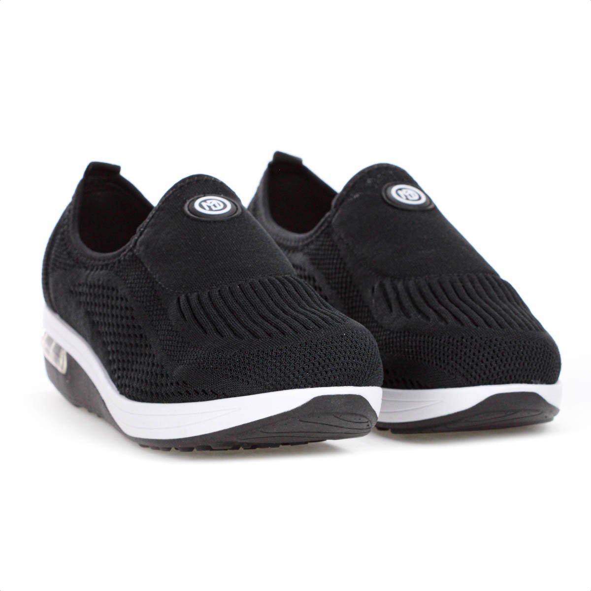 Tenis Modare Gaspea Pronta Linho Lisboa Ortopedico Preto - Feminino Preto 3