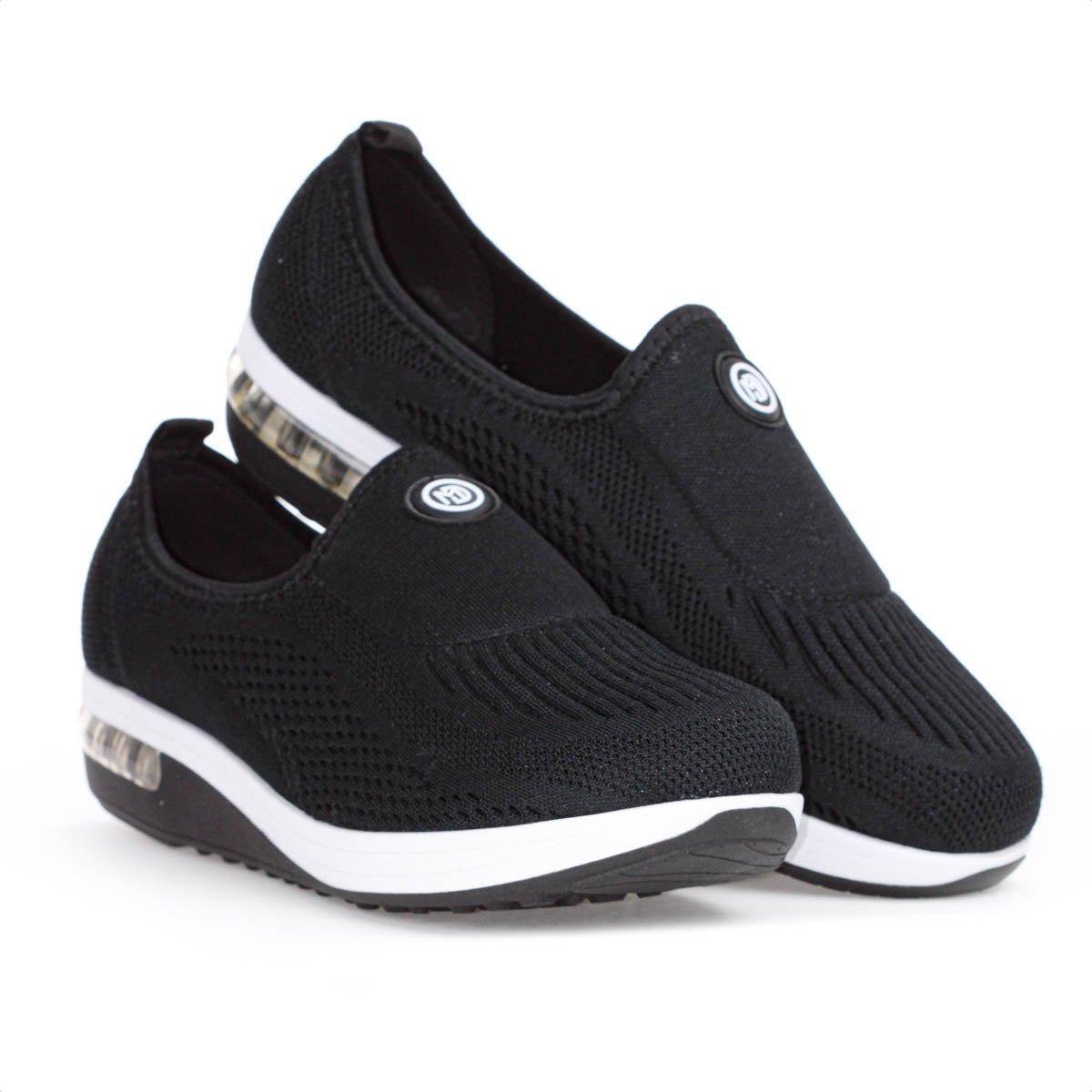 Tenis Modare Gaspea Pronta Linho Lisboa Ortopedico Preto - Feminino Preto 8