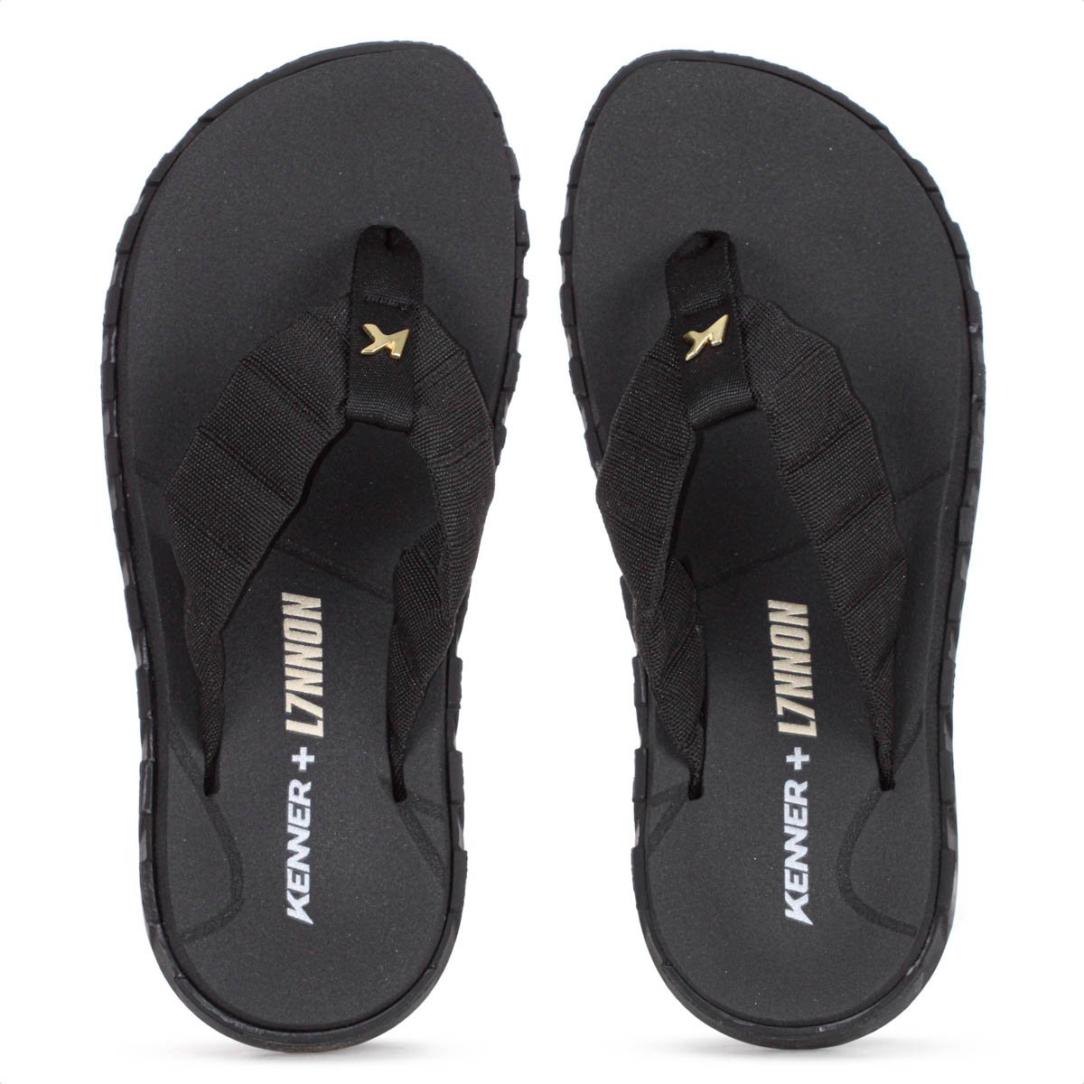 Chinelo Kenner Megah L7 Lennon Preto - Masculino