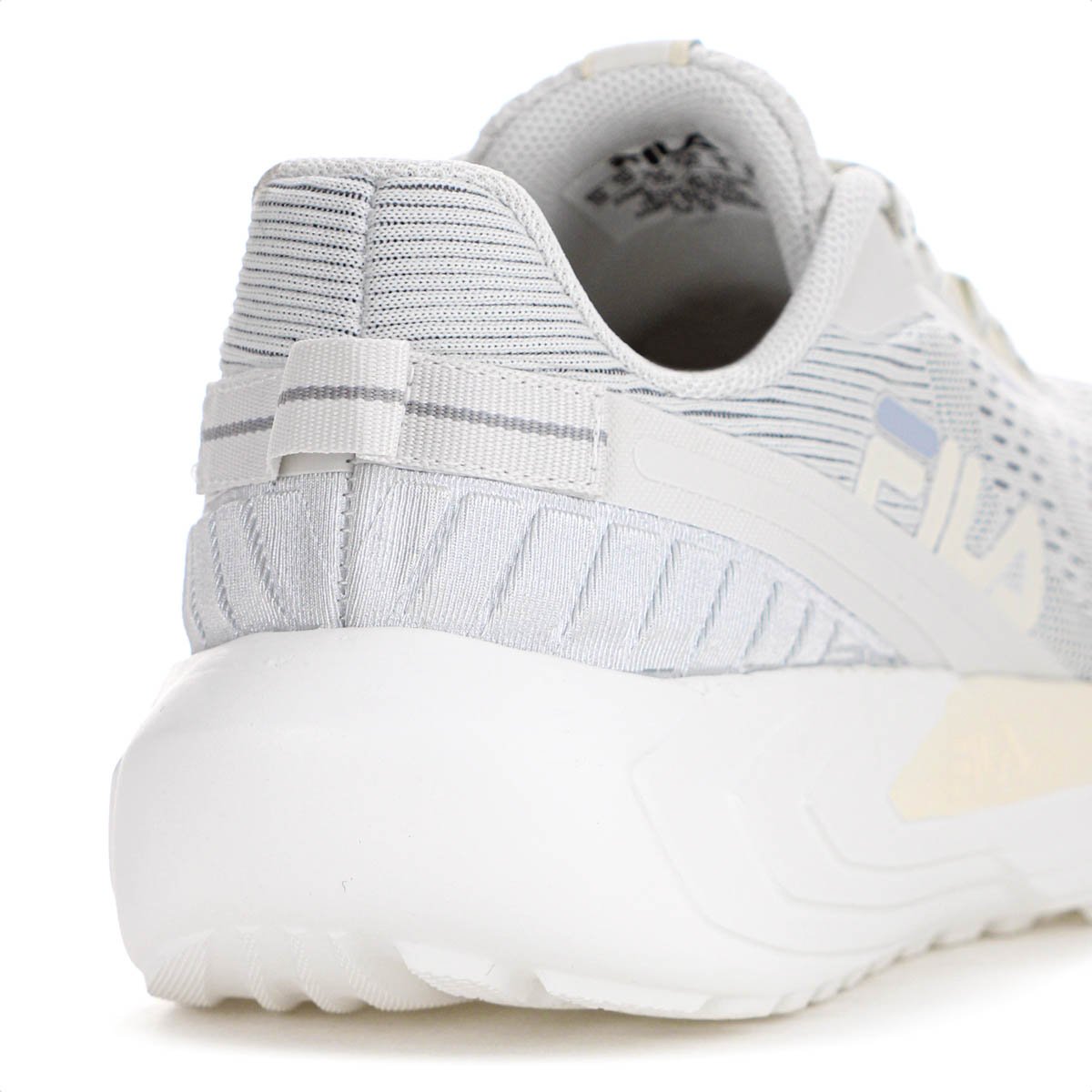 Tenis Fila Diffusion Cinza Claro Azul e Off White - Feminino Cinza 7