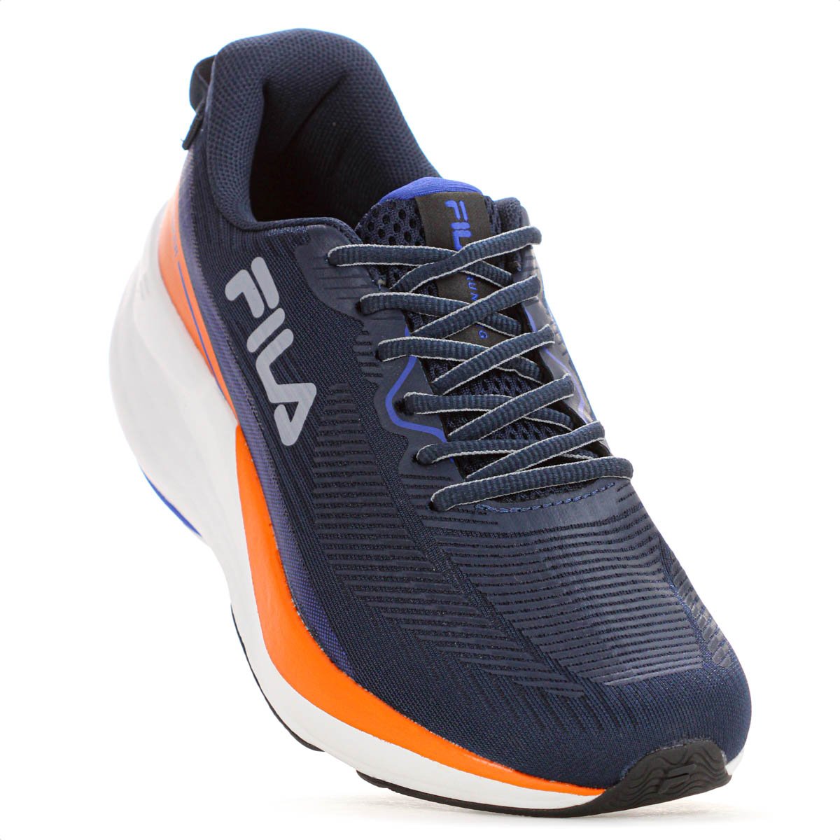 Tenis Fila Striker Azul Marinho Roxo e Laranja - Masculino Azul/Laranja 5