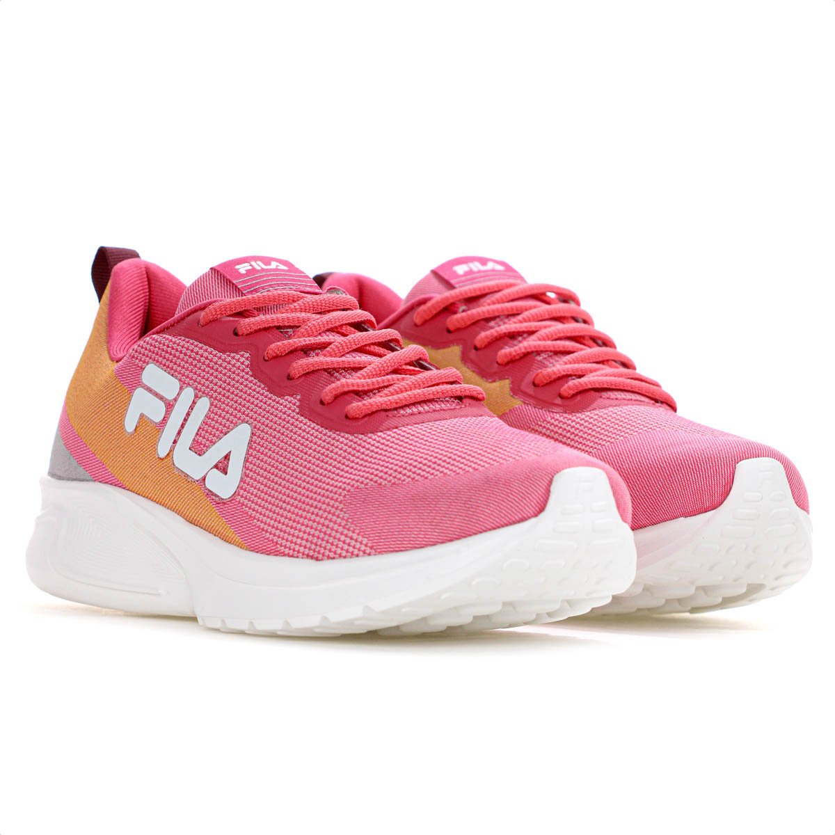 Tenis Fila Vector Rosa e Laranja - Feminino Rosa/Laranja 3