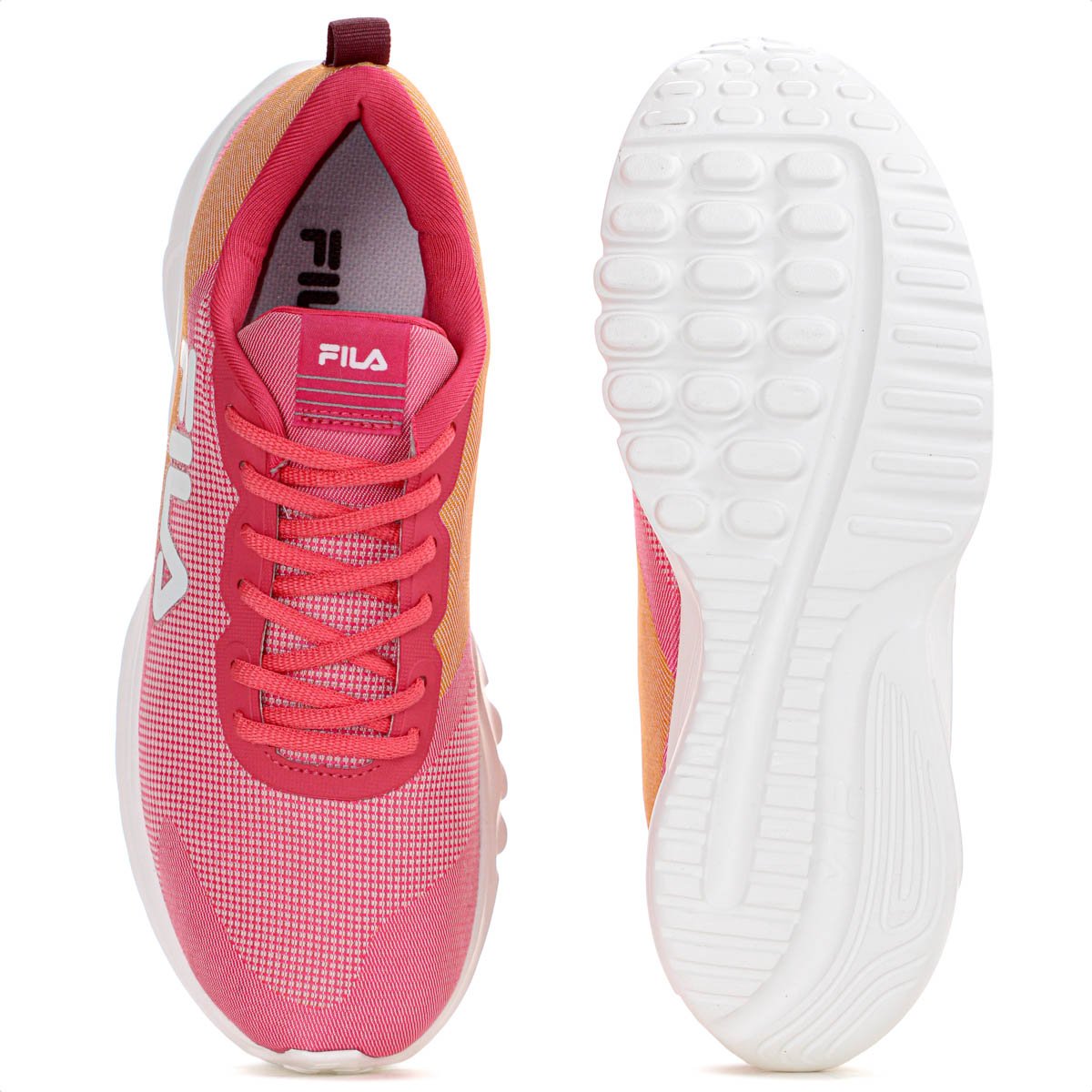 Tenis Fila Vector Rosa e Laranja - Feminino Rosa/Laranja 4