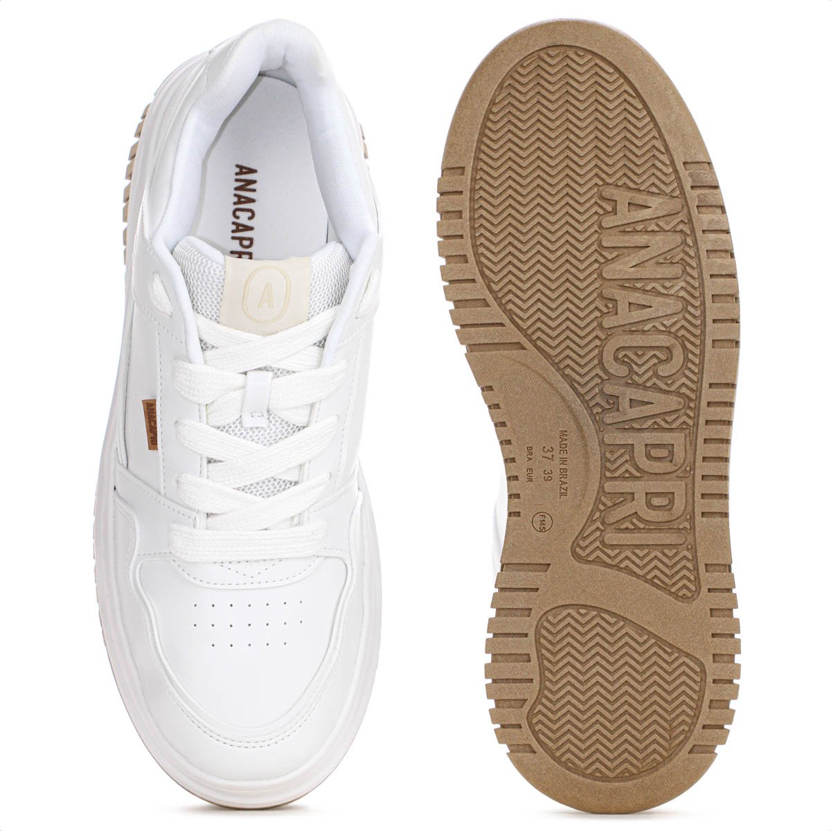 Tenis Anacapri Sofi Virginia Fonseca Branco - Feminino  Branco 4