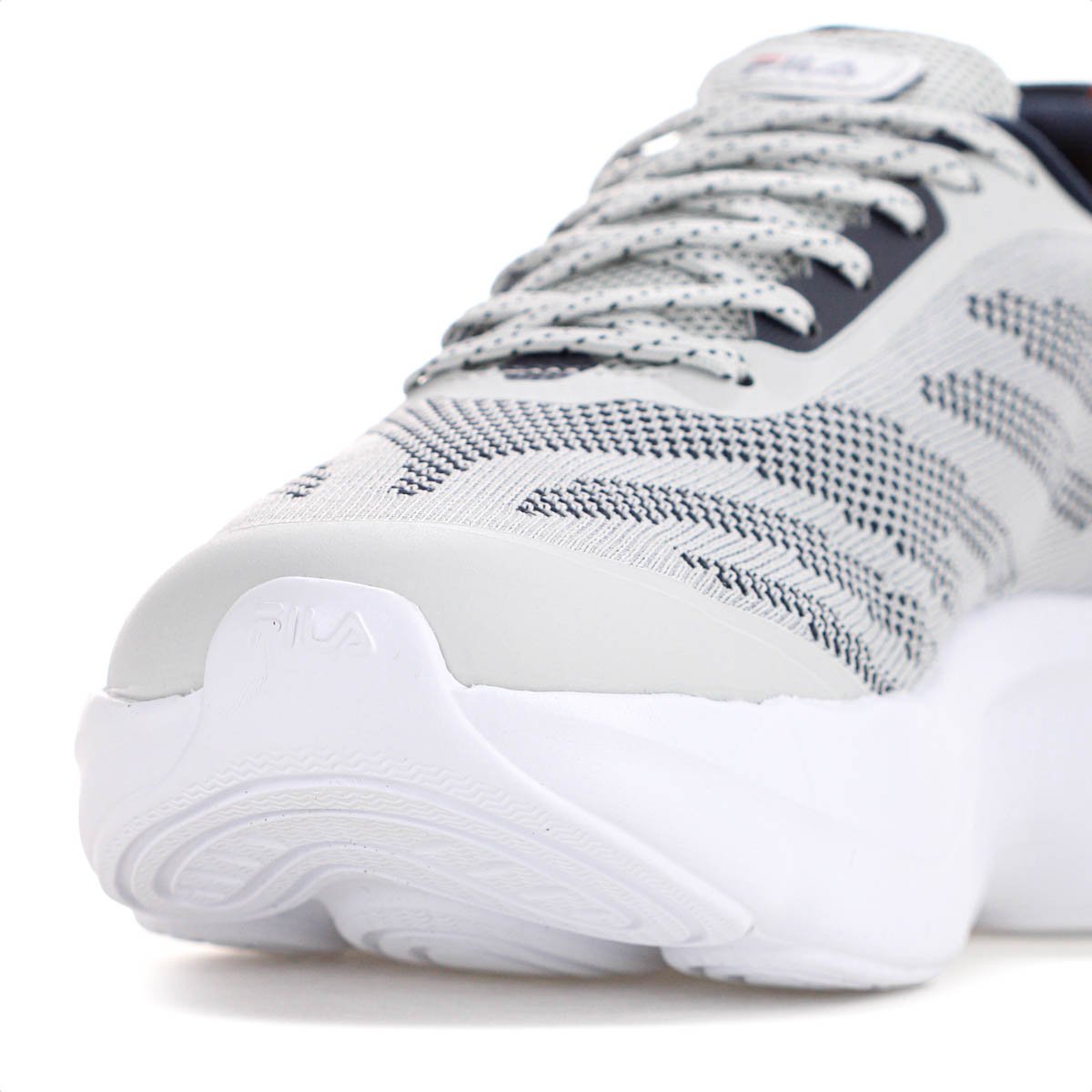 Tenis Fila Maxxi Lite Cinza Claro e Azul Marinho - Masculino Cinza 6