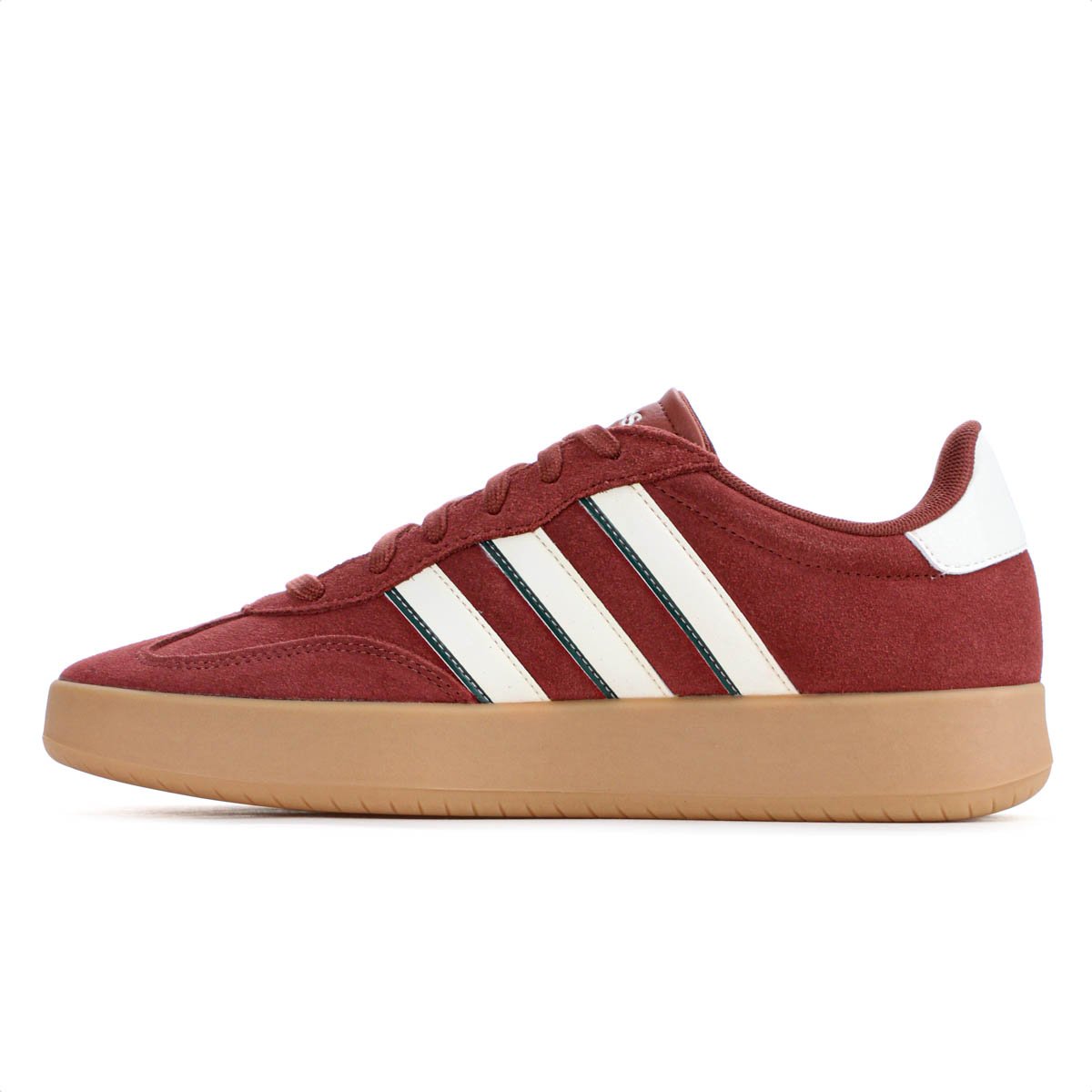 Tenis Adidas Barreda Suede Bordo - Masculino Vermelho/Branco 2