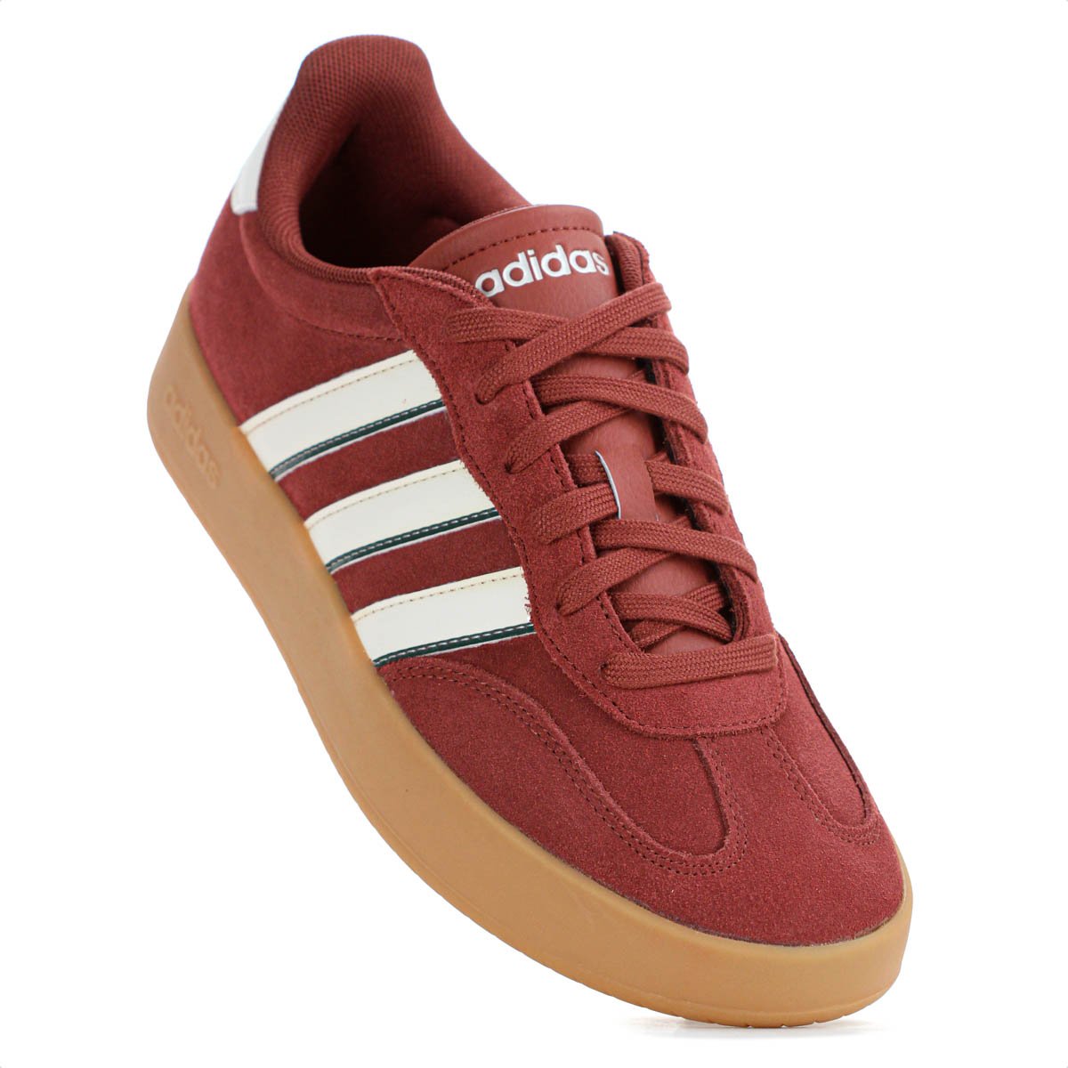 Tenis Adidas Barreda Suede Bordo - Masculino Vermelho/Branco 5