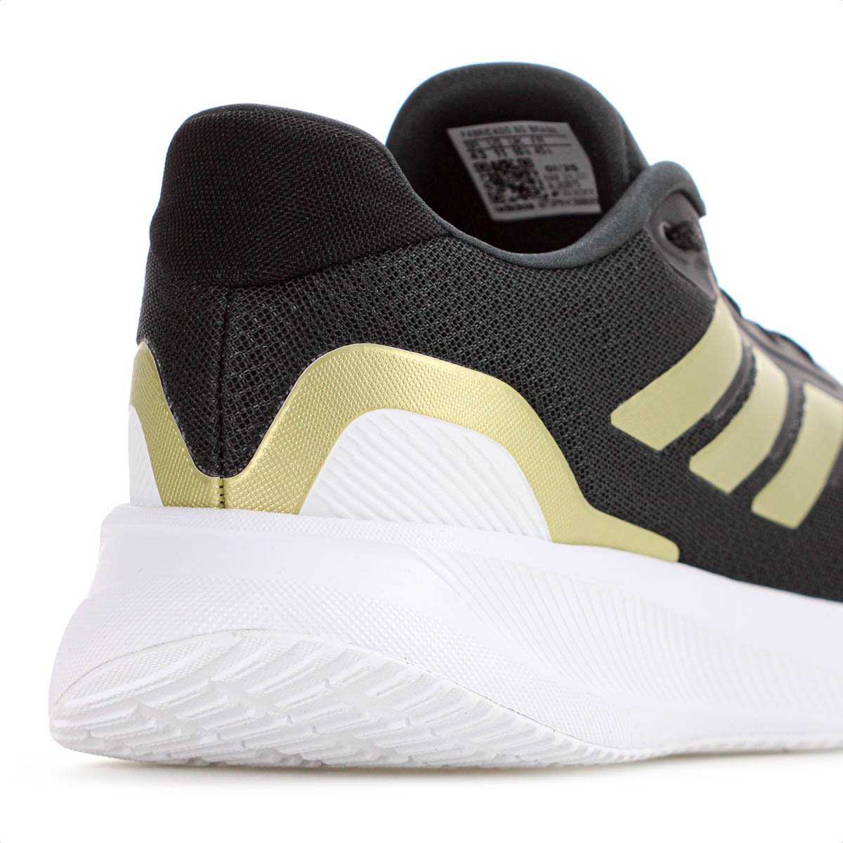 Tenis Adidas Runfalcon 5 Verde Escuro e Dourado - Masculino        Verde 6