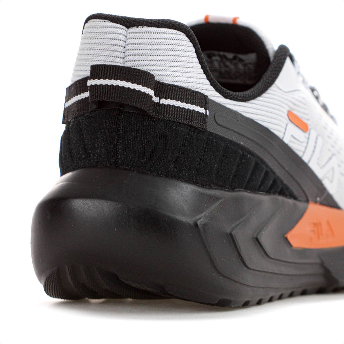 Tenis Fila Diffusion Branco Preto e Laranja - Masculino Branco/Preto/Laranja 7