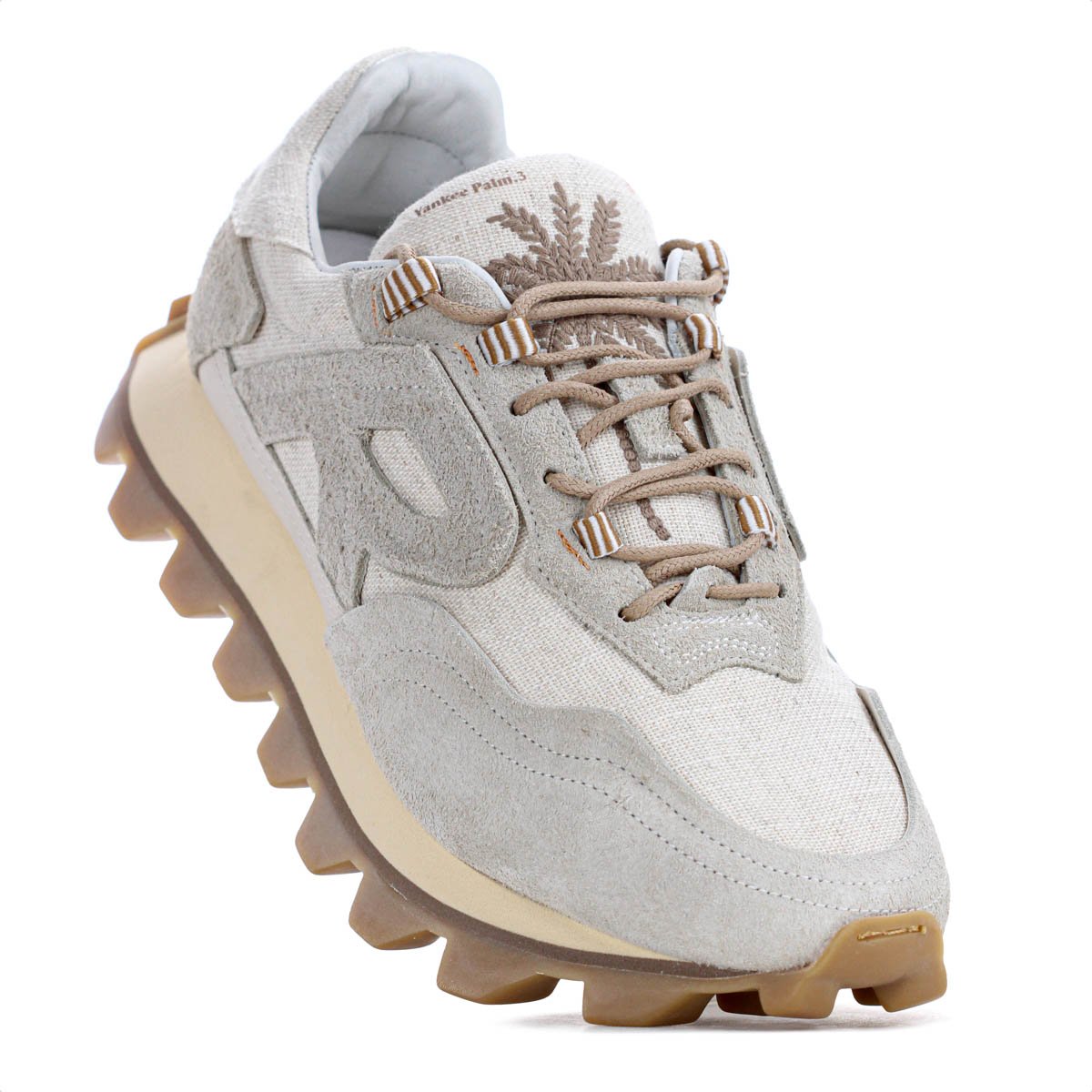 Tenis Reserva Yankee Palm 3 Bege e Cinza - Masculino Bege/Cinza 5