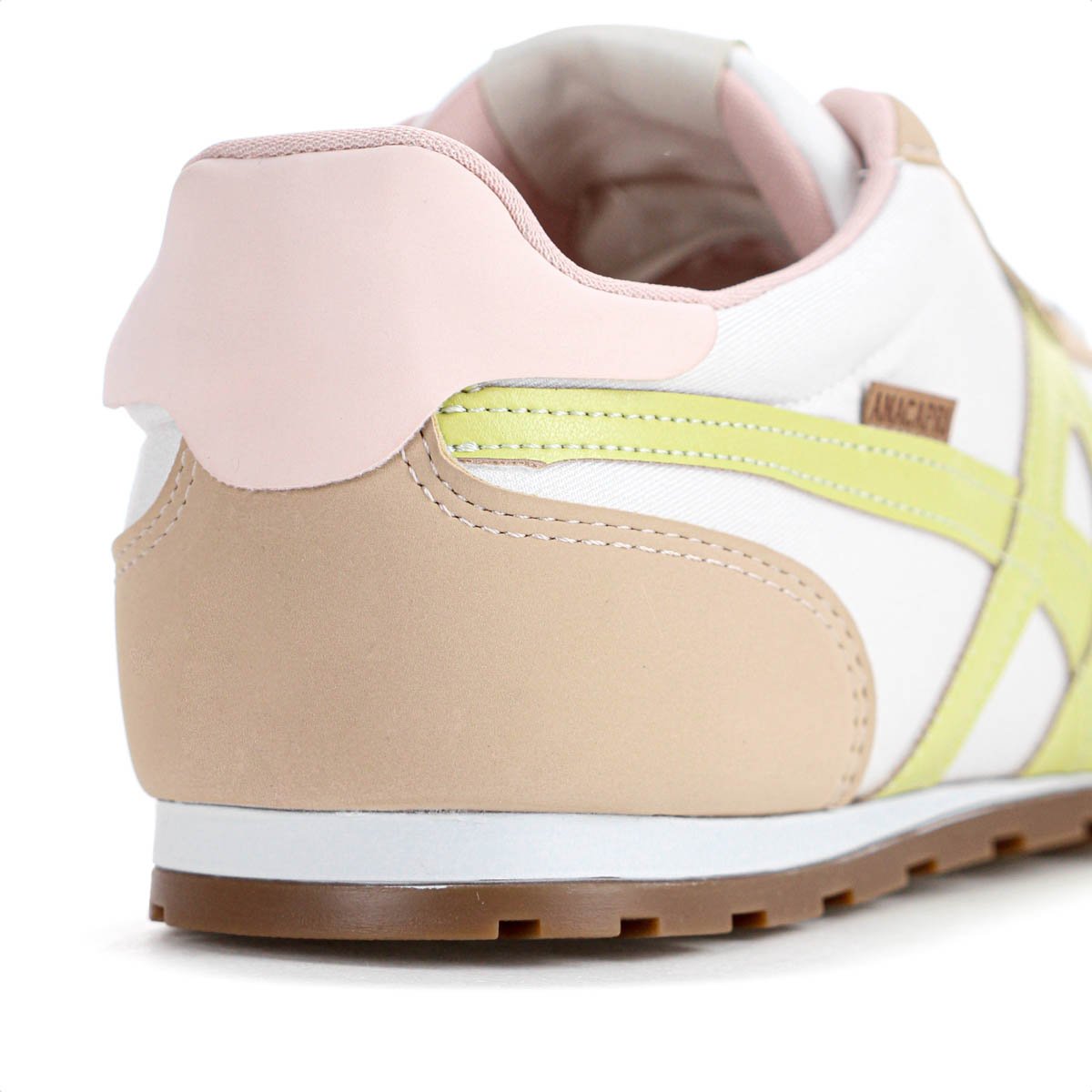 Tenis Anacapri Lola Branco Bege e Rosa - Feminino Branco/Bege/Verde 7