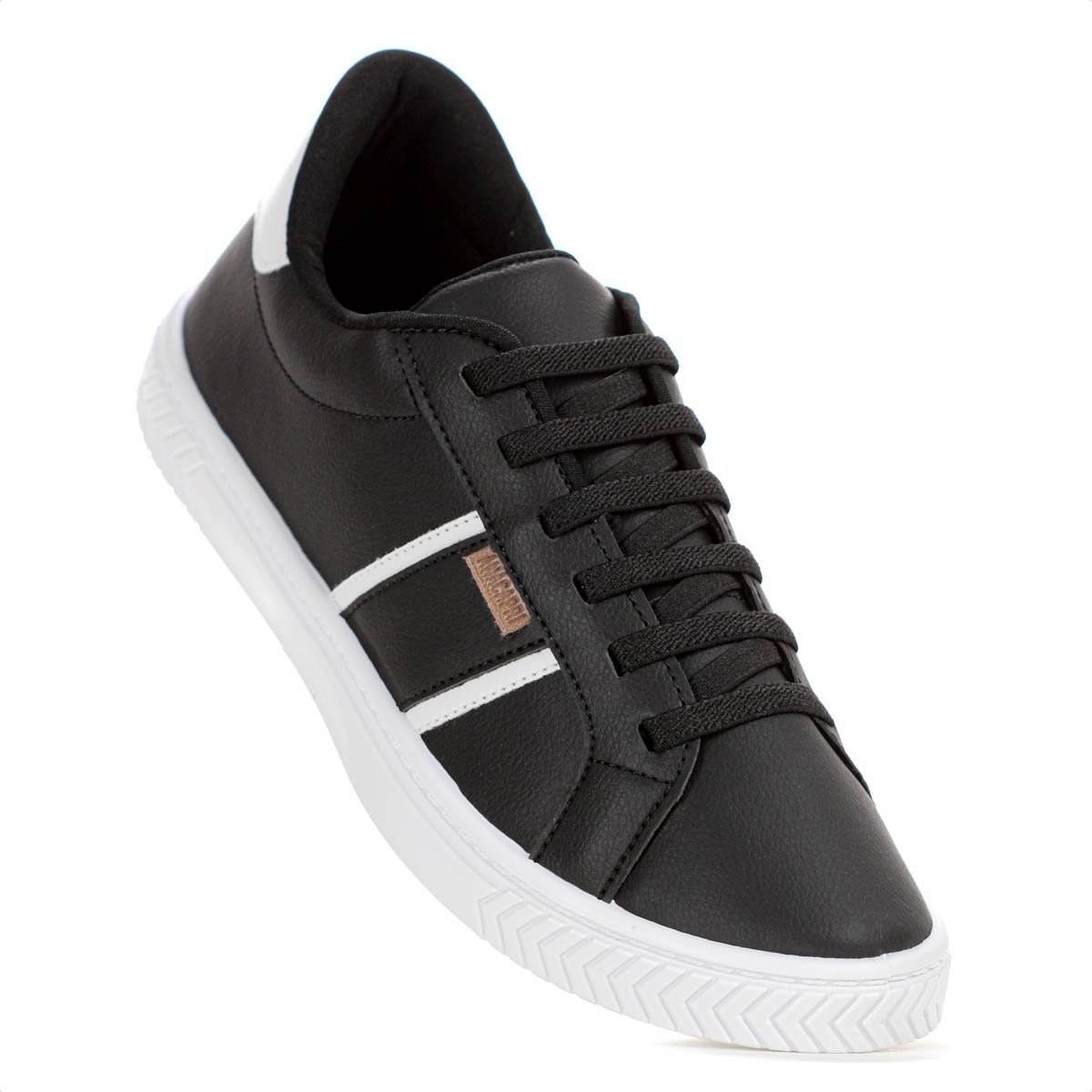 Tenis Anacapri Cami Preto e Branco - Feminino Preto 5