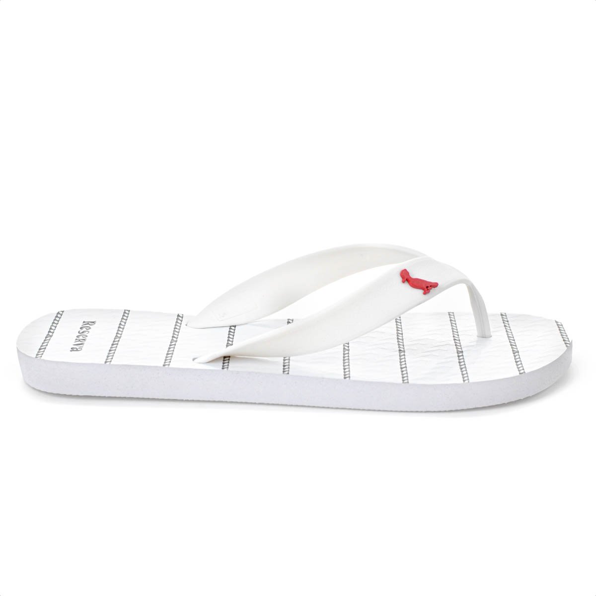 Chinelo Reserva Nautico Branco - Masculino Branco 3