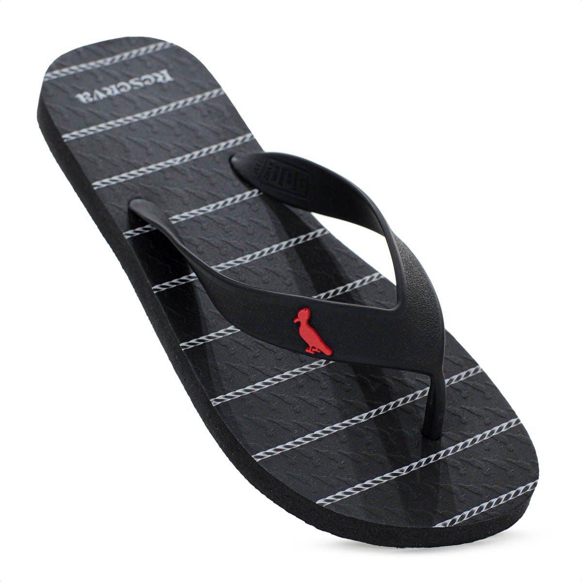 Chinelo Reserva Nautico Preto - Masculino Preto 5