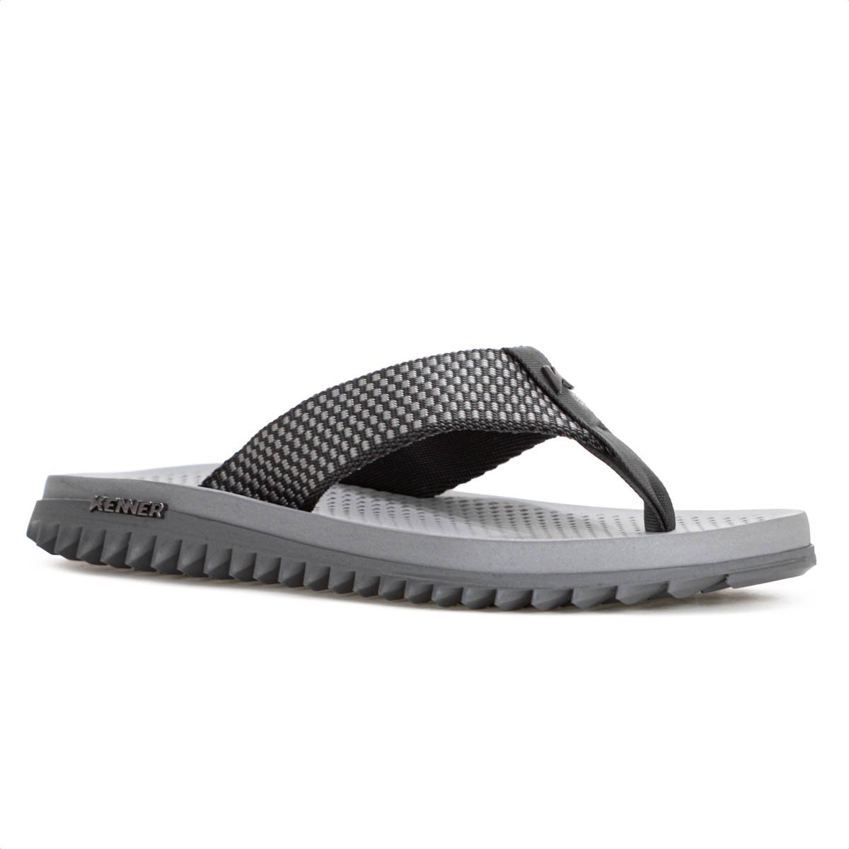 Chinelo Kenner K-Pro Dots Cinza e Chumbo - Masculino  Cinza 3