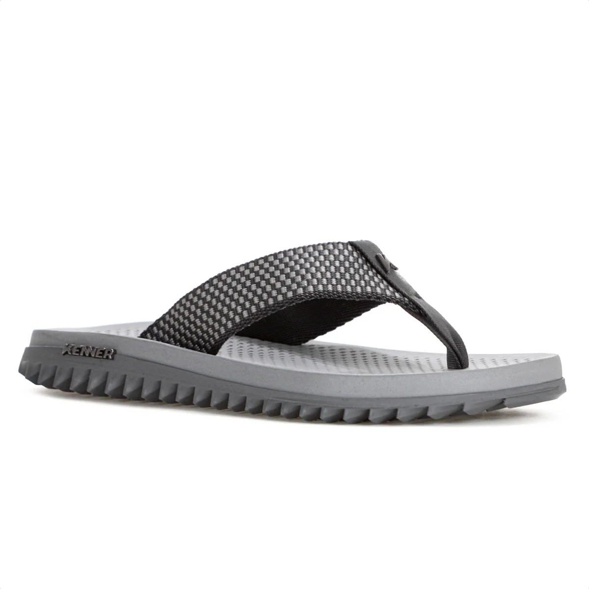 Chinelo Kenner K-Pro Dots Cinza e Chumbo - Masculino  Cinza 3