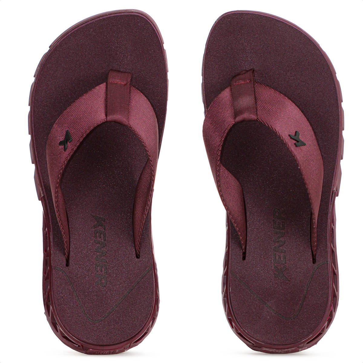 Chinelo Kenner Rakka Mono Marsala - Feminino 