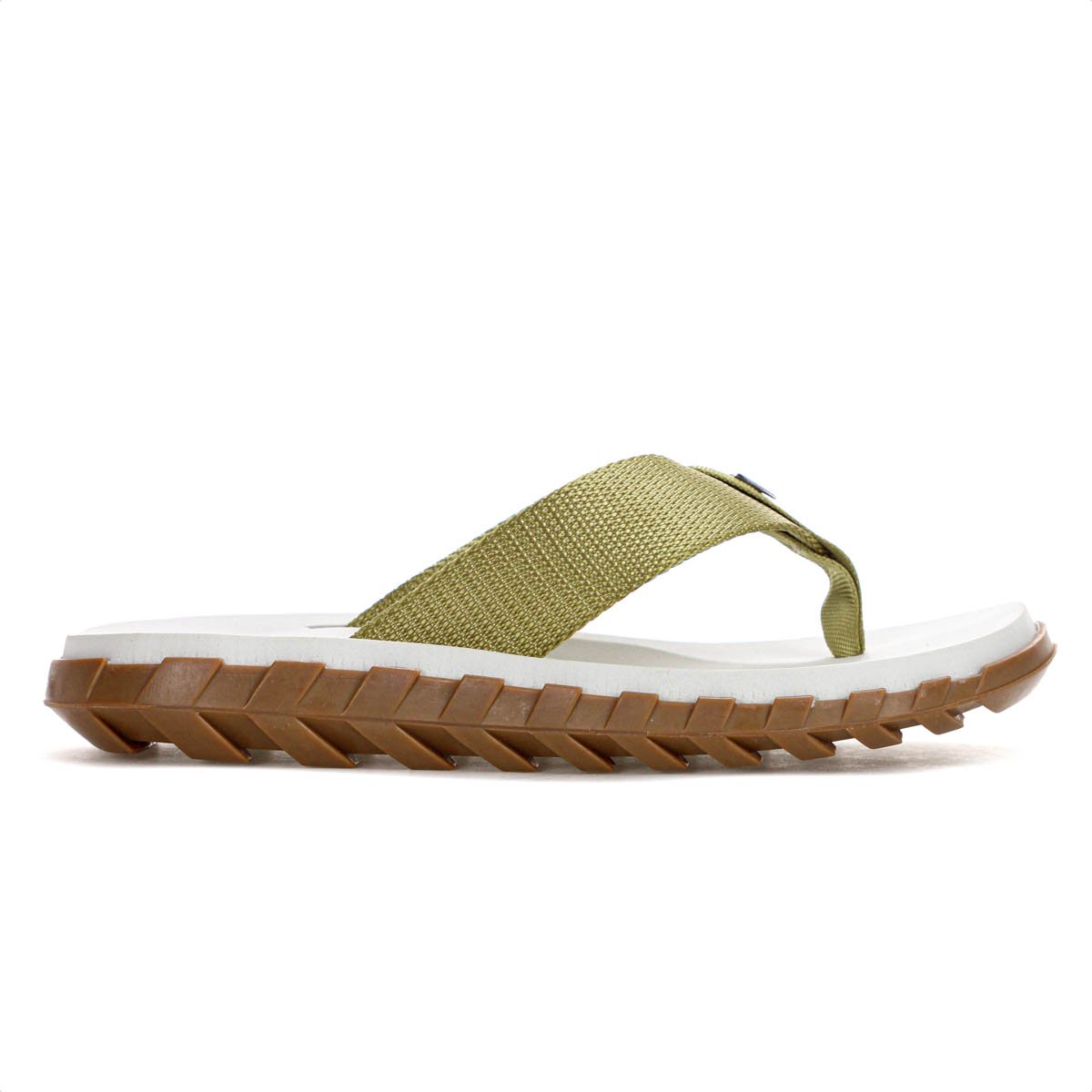 Chinelo Kenner Megah Off White Verde e Marrom - Masculino Off White 4