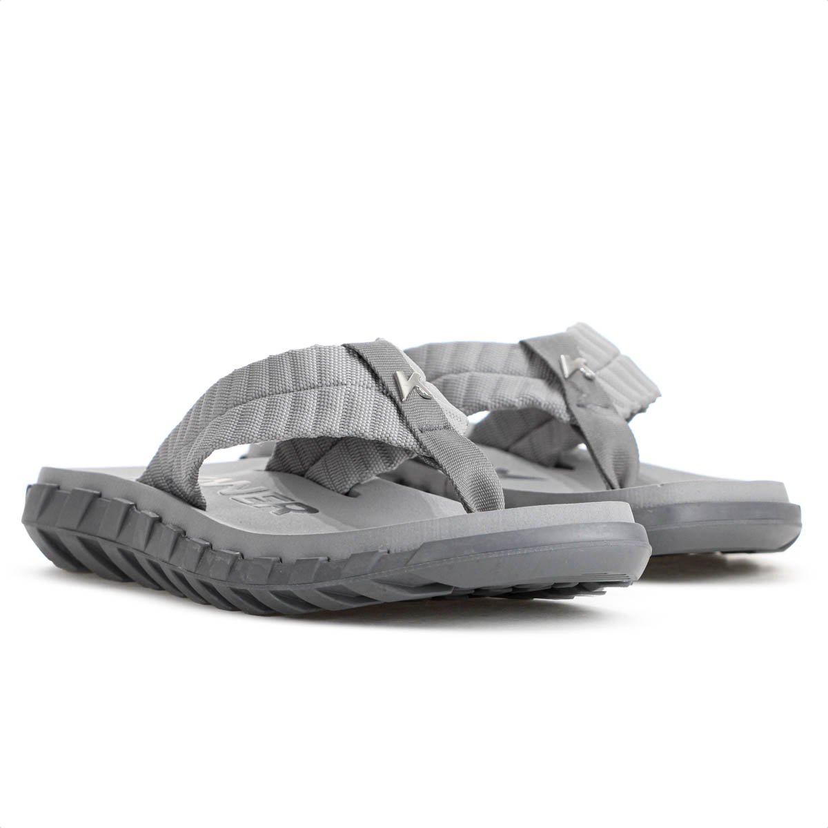 Chinelo Kenner Megah Puffer Cinza - Masculino Cinza 2