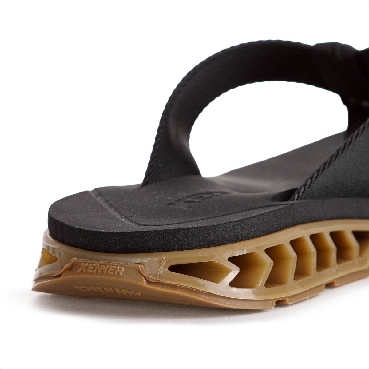 Chinelo Kenner Rakka Preto e Marrom - Masculino Preto 9