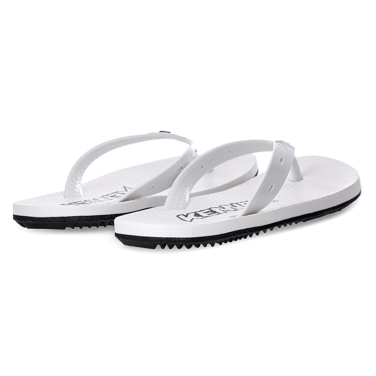 Chinelo Kenner New Summer Branco e Preto - Masculino Branco 6