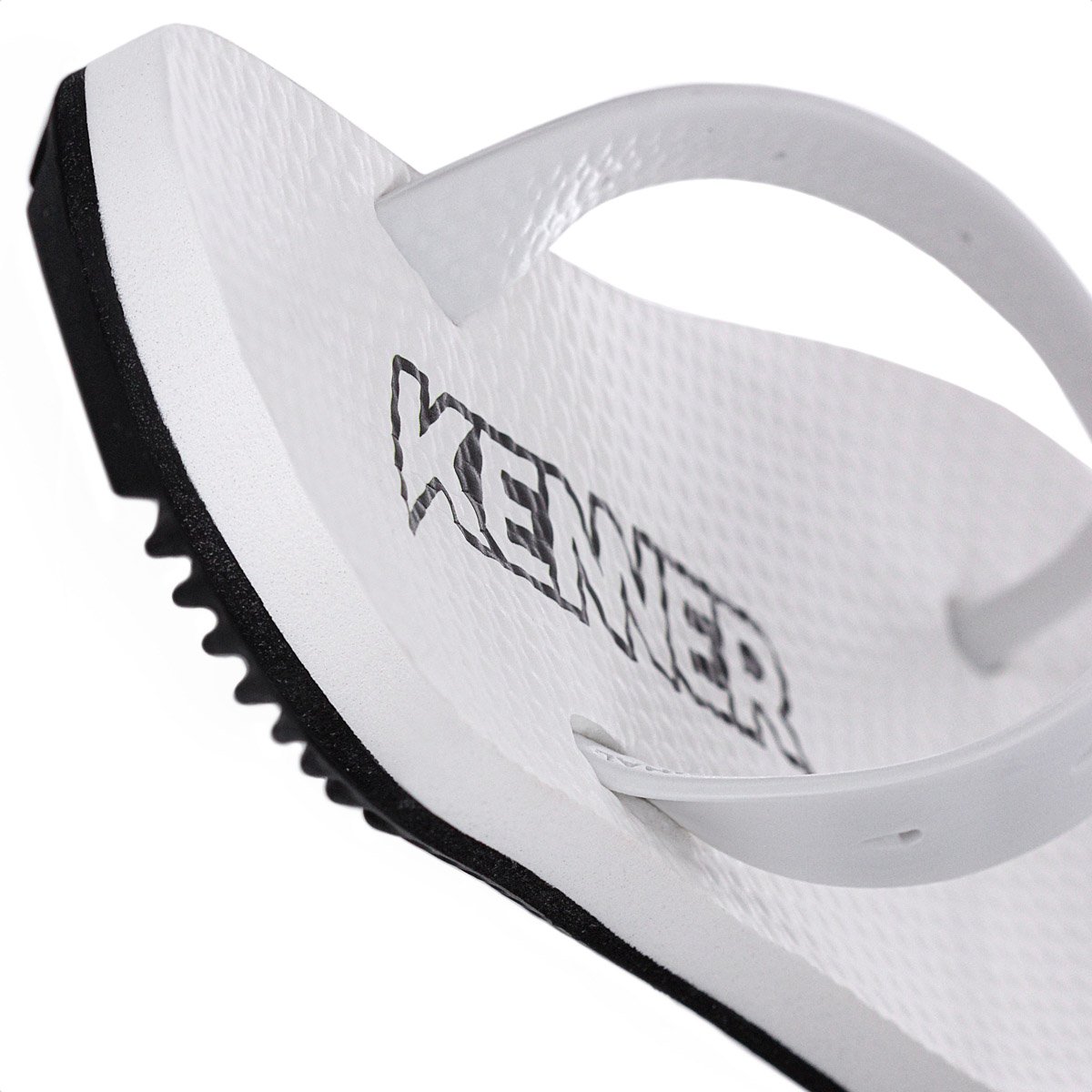 Chinelo Kenner New Summer Branco e Preto - Masculino Branco 9