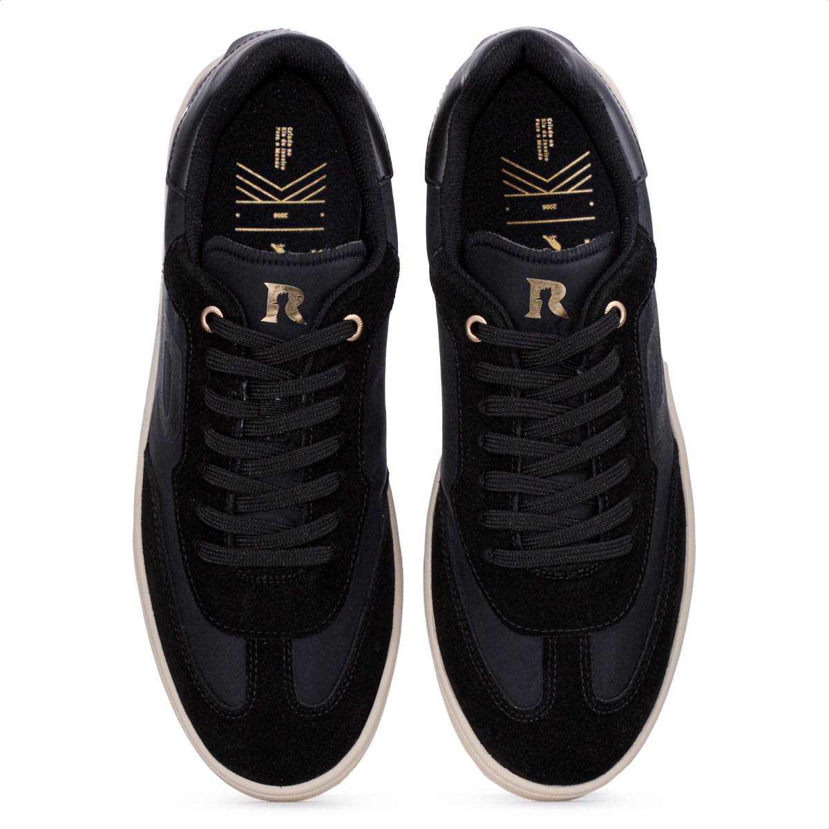 Tenis Reserva R Vintage Preto - Masculino  Preto 5