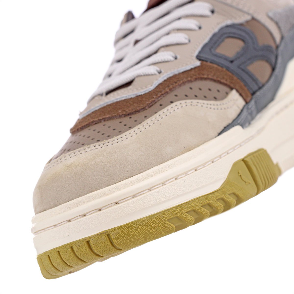 Tenis Reserva R-Broox Bege Marrom e Grafite - Masculino Multicores 8