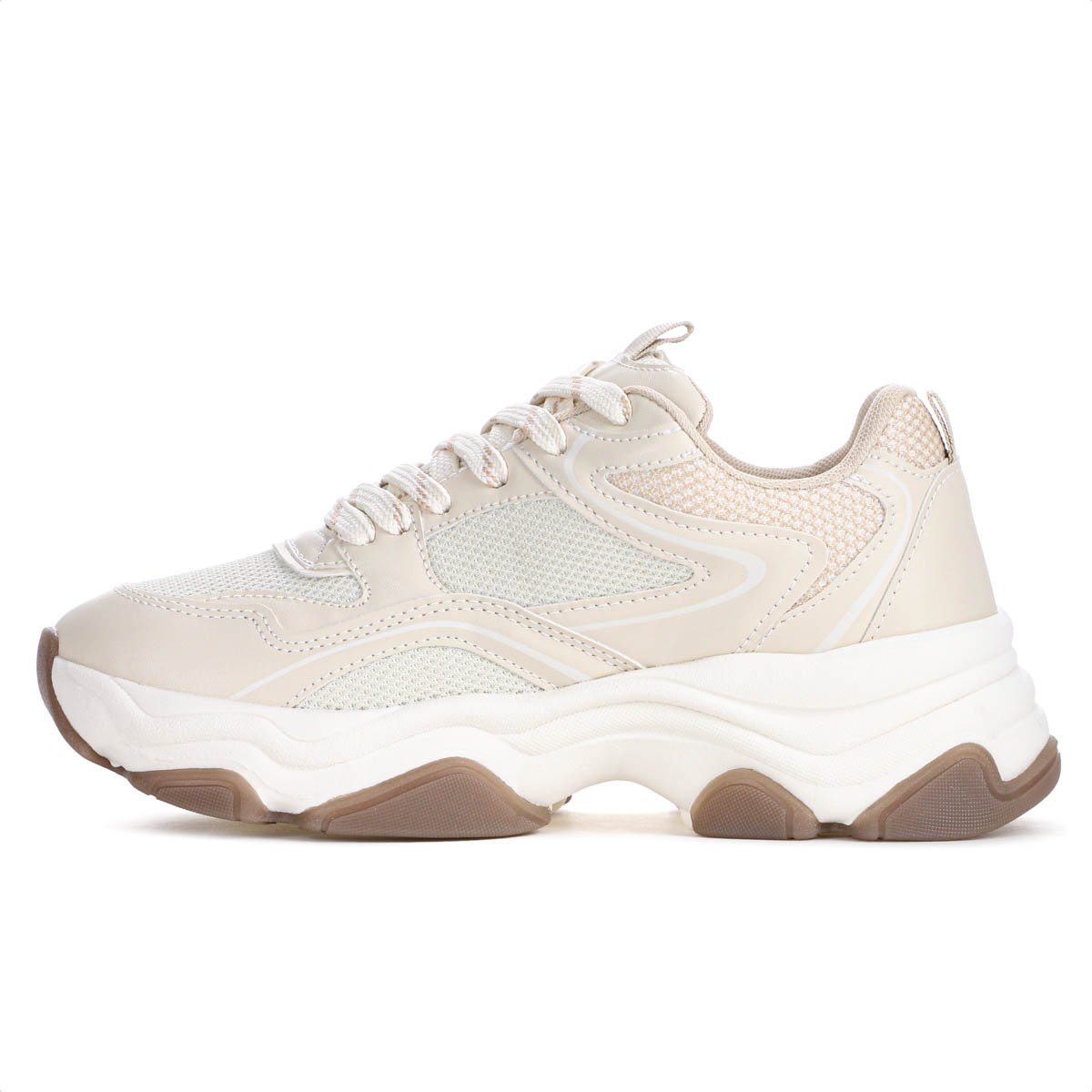 Tenis Anacapri Alexa Robusto Off White e Creme - Feminino Off White 2