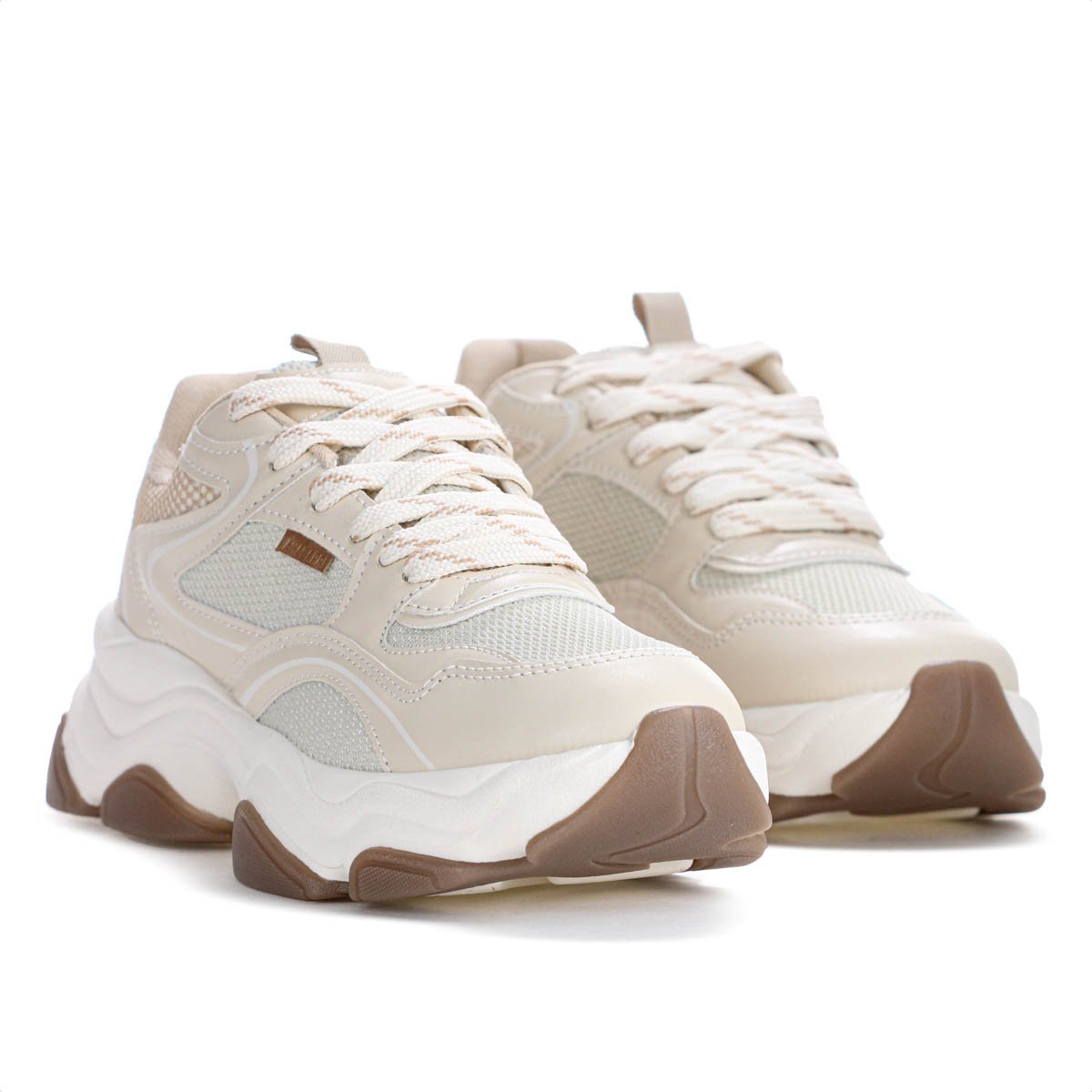 Tenis Anacapri Alexa Robusto Off White e Creme - Feminino Off White 3