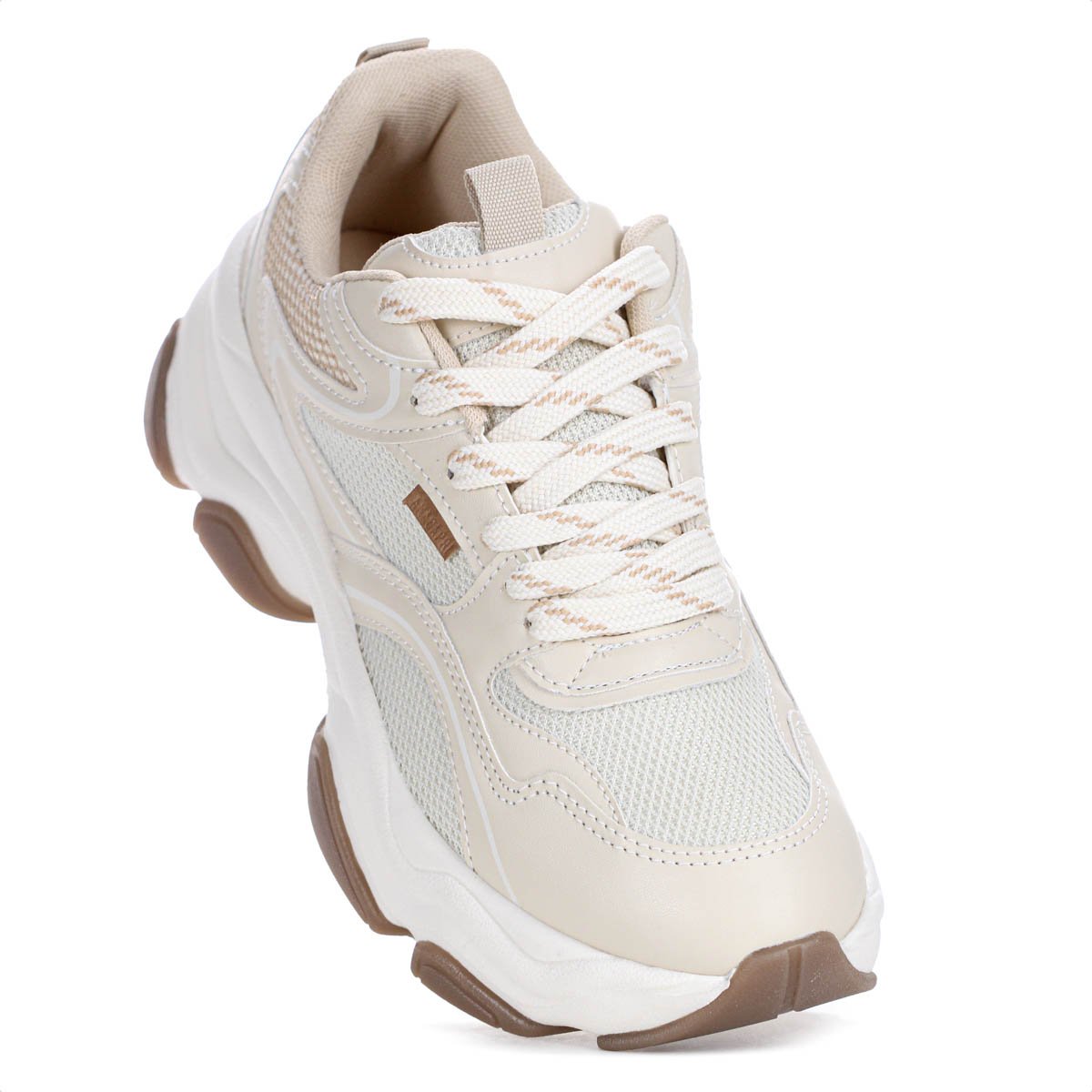 Tenis Anacapri Alexa Robusto Off White e Creme - Feminino Off White 5