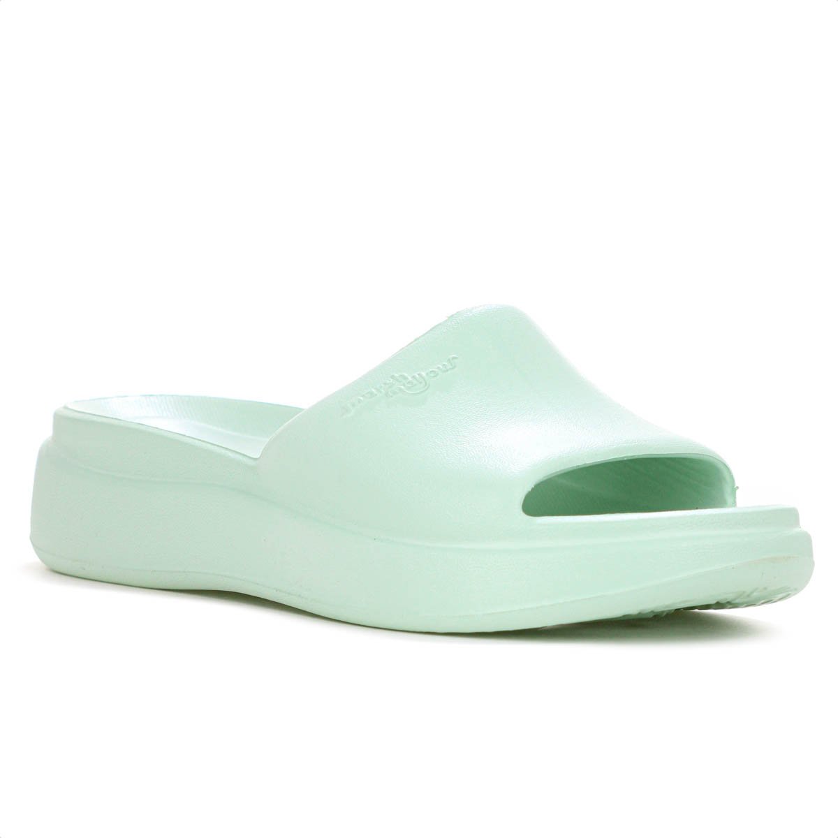 Chinelo Piccadilly Slide Eva Marshmallow Retro 2000 C238 Verde Agua - Feminino